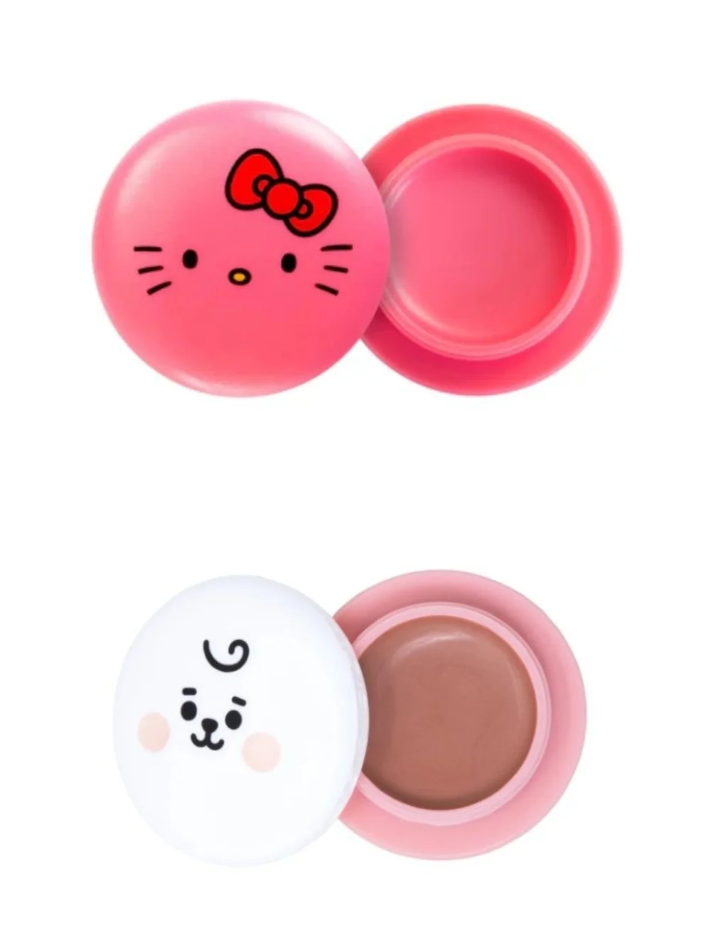 Hello Kitty x BT21 Moisturizing Macaron Lip Balm Duo